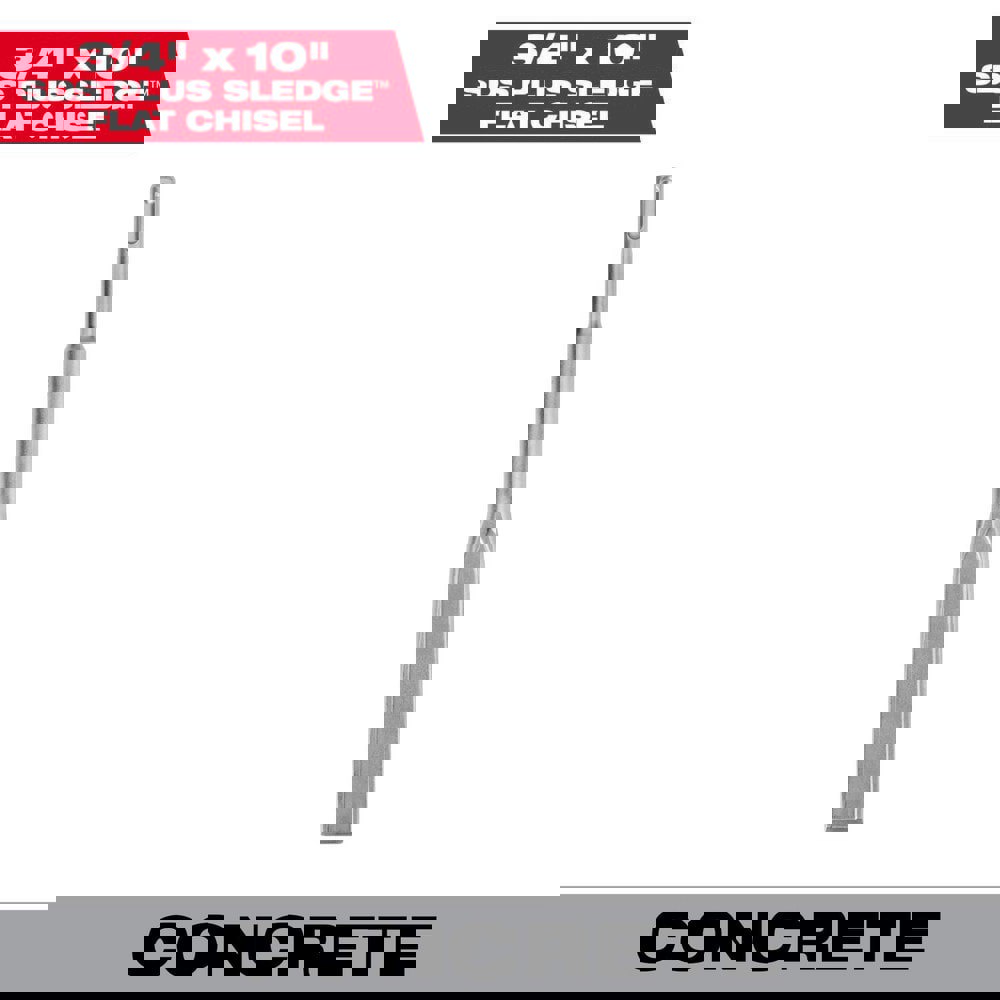 Hammer & Chipper Replacement Chisels; Chisel Type: Flat Chisel ; Head Width (Inch): 3/4 ; Shank Length (Inch): 1 ; Shank Diameter (Inch): 13/32 ; Drive Type: SDS Plus ; Shank Shape: SDS Plus